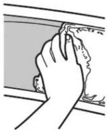 Crosley CGD147SDW - Clean the lint screen - 2