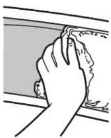 Crosley CGD126SDW - Nettoyer le filtré à charpie - 2