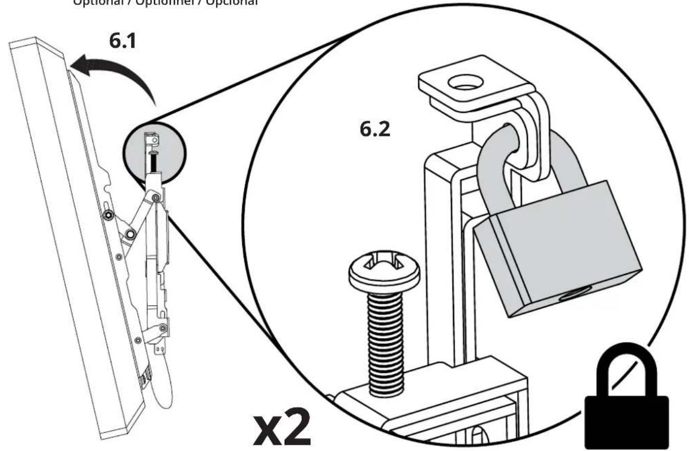 Kanto PT400 - 6a. Secure TV / Fixe le télé / Asegure el TV - 2