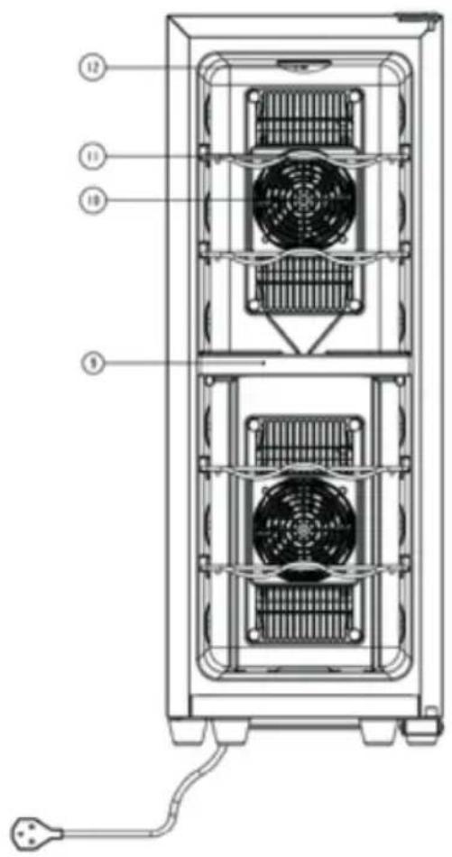 HAIER HVTEC18DABS - PARTS AND FEATURES - 2