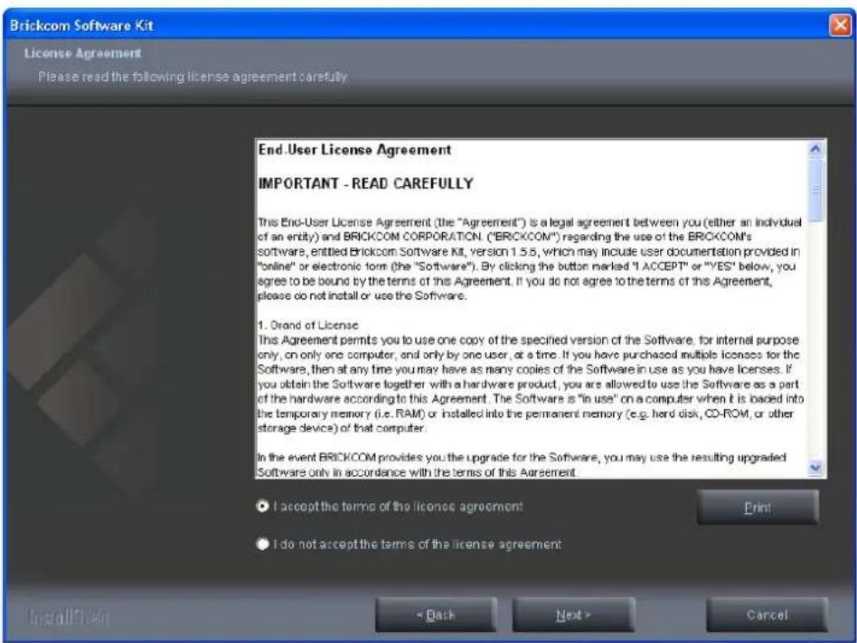 Brickcom OB130AFD2 - Software Installation - 3