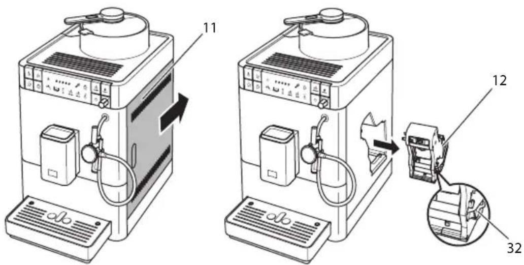 MELITTA Caffeo Passione Varianza CS - Scosse elettriche durante la pulizia della macchina aperta - 1