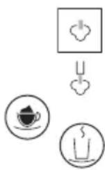 MELITTA Caffeo Passione Varianza CS - Rinsing the Cappuccinatore - 1