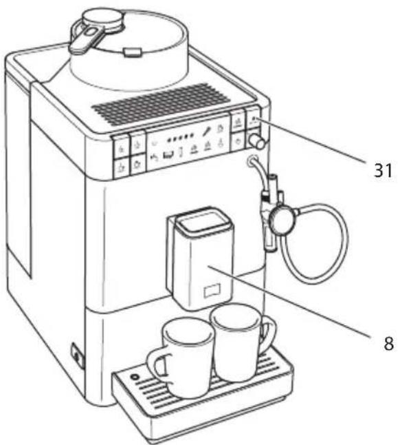MELITTA Caffeo Passione Varianza CS - Zwei Kaffegetränke gleichzeitig zubereiten - 1