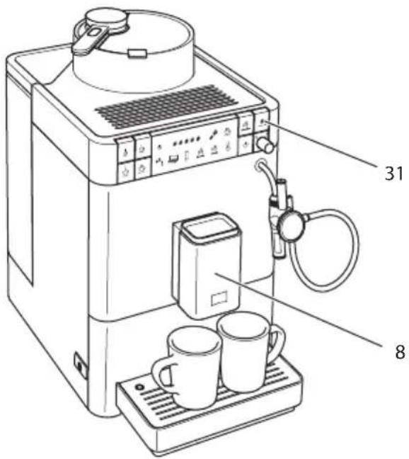 MELITTA Caffeo Passione Varianza CS - Preparing two coffee beverages simultaneously - 1