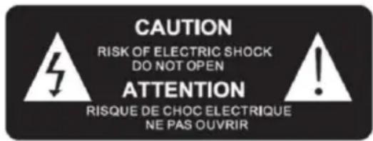 THOMSON C600BS - Aviso de Segurança e Nota - 2