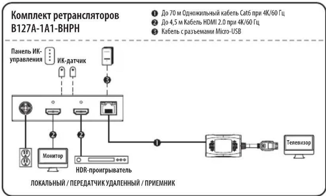 Tripp Lite B127A010H - Примечания: - 1