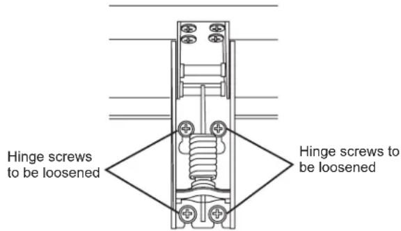 GE FCM7SKWW - HINGE SPRING UNDER TENSION - 2
