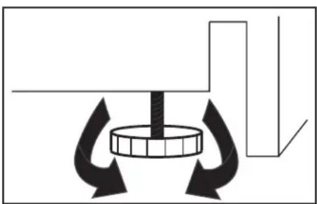 DANBY Diplomat DCF035B1WM - LEVELING INSTRUCTIONS - 1