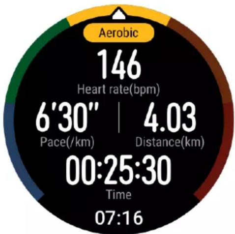 HUAWEI Watch GT 2 Elegant - Mesure du rythme cardiaque durant un exercice individuel - 1