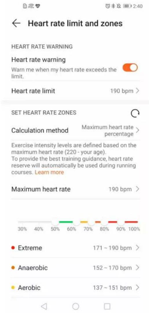 HUAWEI Watch GT 2 Elegant - Avertissement rythme cardiaque - 1