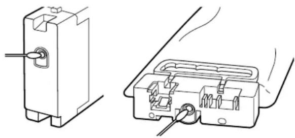 EPSON SureColor SCS60600L - Remarques quant à la manipulation de cartouches d'encre/units d'alimentation en encre - 1