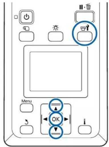 EPSON SureColor SCS60600L - Changer Mode couleur, procedure - 1