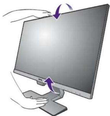 BENQ BL2780 - Fixez la base du moniteur. - 9