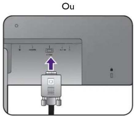 BENQ BL2780 - Connectez le casque. - 1
