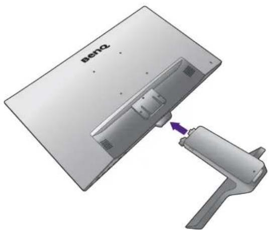 BENQ BL2780 - Fixez la base du moniteur. - 6