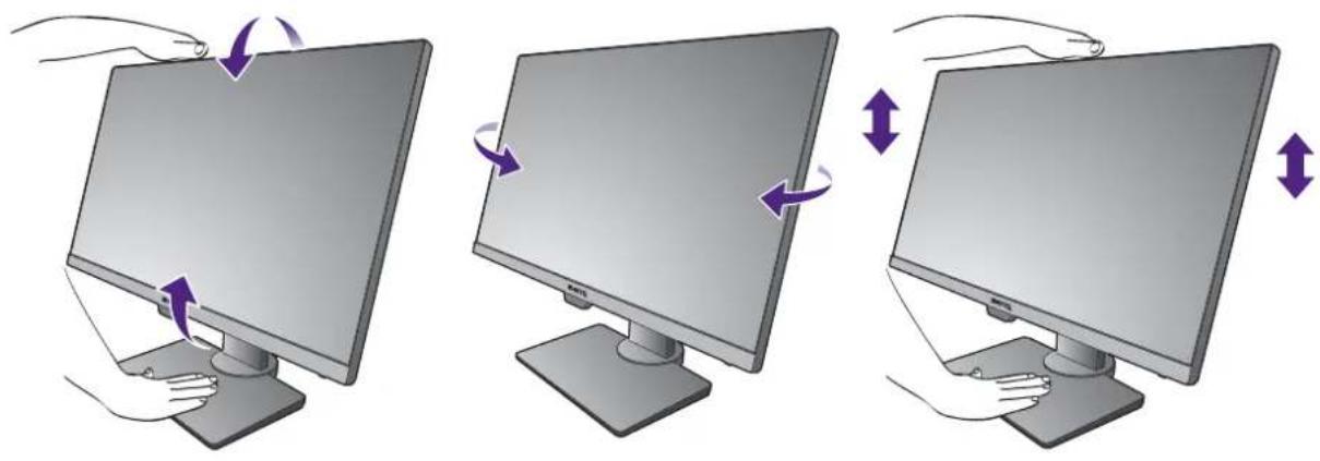 BENQ BL2780 - Réglage de l'angle de vision - 1