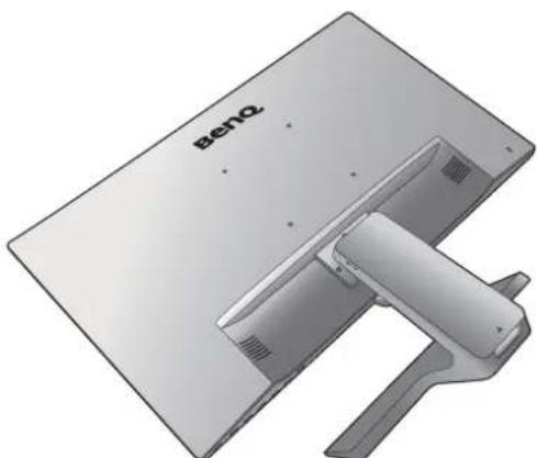 BENQ BL2780 - Retirez le support du moniteur. - 1