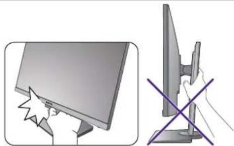 BENQ BL2780 - Ajuster la hauteur du moniteur - 3