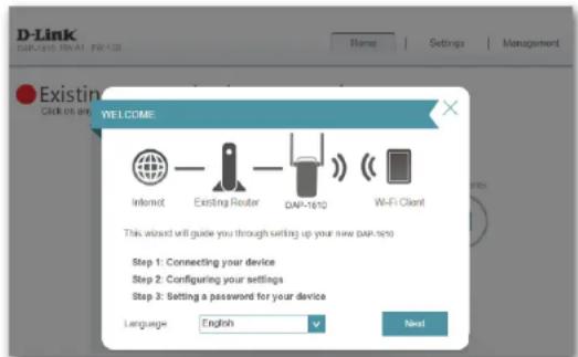 D-LINK DAP1610 - Assistant de configuration - 2