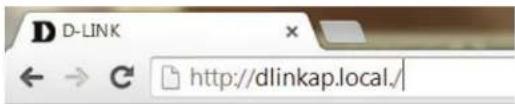 D-LINK DAP1610 - Configuration Web - 1