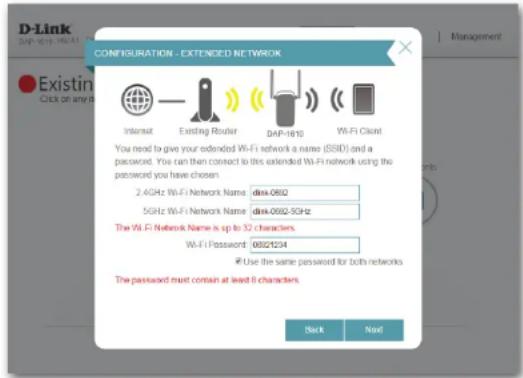 D-LINK DAP1610 - Étendre un réseau existant - 5