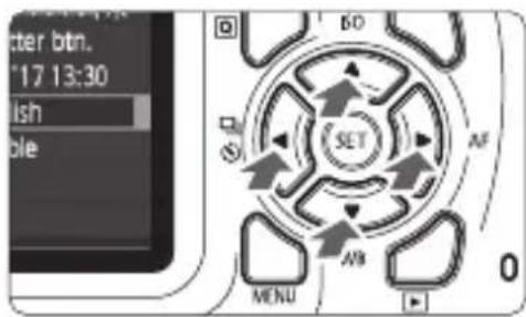 CANON EOS Rebel T100 - Under the [💡2] tab, select [Language💡]. - 1