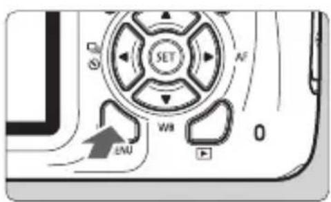 CANON EOS Rebel T100 - MENU Setting the Date, Time, and Zone - 1