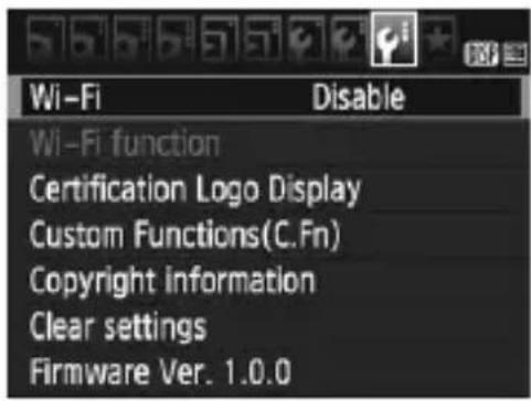 CANON EOS Rebel T100 - Operation on the Camera-1 - 1