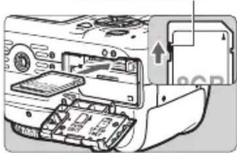 CANON EOS Rebel T100 - Insert the battery. - 1