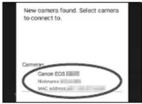 CANON EOS Rebel T100 - Start Camera Connect on the smartphone. - 1