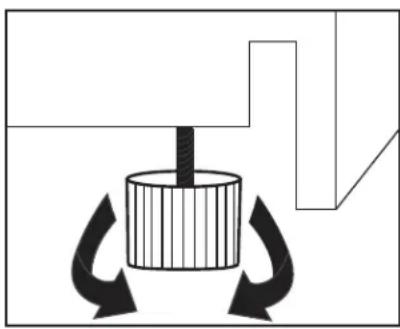 DANBY DCF072A3WDB - LEVELING INSTRUCTIONS - 2
