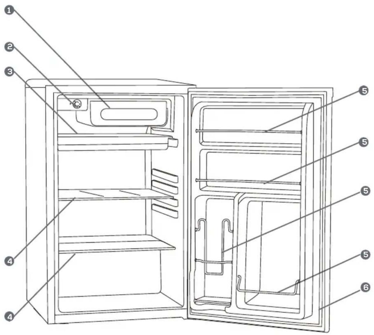 RCA RFR465 - Porte ouverte - 1