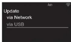 ONKYO CSN575 - Updating via USB - 2