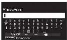 ONKYO CSN575 - Eingeben von Text - 1