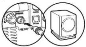 ONKYO CSN575 - Instrucciones sobre cómo conectar altavoces - 2