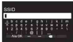 ONKYO CSN575 - ■ Enter SSID of the access point - 1