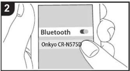 ONKYO CSN575 - Lecture BLUETOOTH® - 2