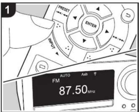 ONKYO CSN575 - Ascolto della radio FM - 1