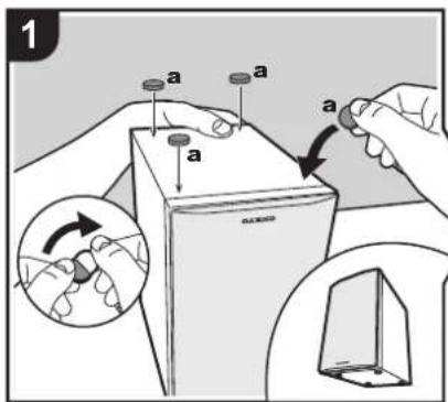 ONKYO CSN575 - Anschließen der Lautsprecher - 1
