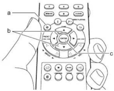 ONKYO CSN575 - Inställning av frekvenssteg (CS-N575) - 1