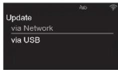 ONKYO CSN575 - Actualización del firmware a través de la red - 2