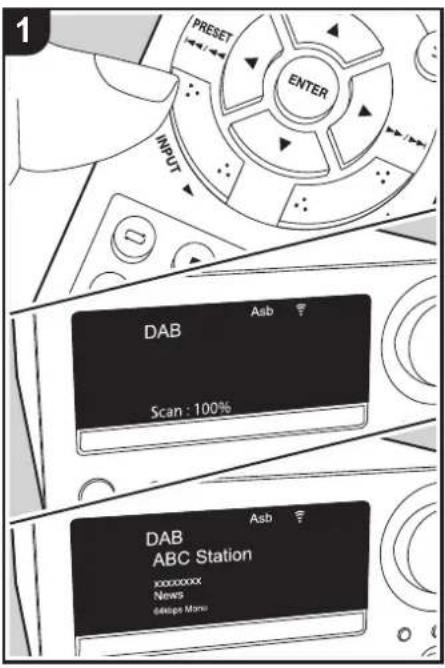 ONKYO CSN575 - Naar de DAB digitale radio luisteren (CS-N575D) - 1