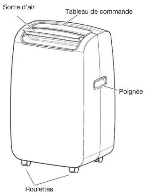 AMANA AMAP081AW - PIÉCES ET CARACTERISTIQUES - 1