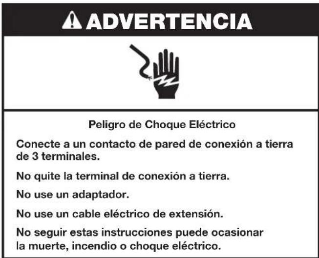 AMANA AMAP081AW - Conexión Eléctrica - 1