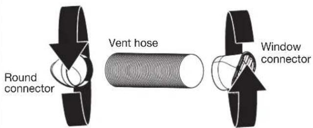 AMANA AMAP081AW - Assemble vent hose - 1