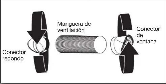 AMANA AMAP081AW - Ensemble la manguera de ventilación - 1