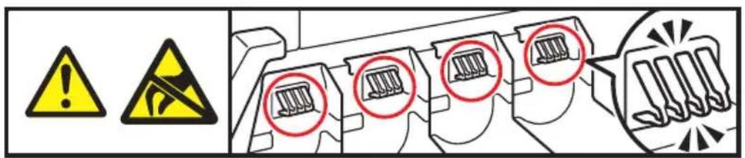 RICOH SP C360DNw - Placering av etiketterna VARNING och FÖRSIKTIGT - 8