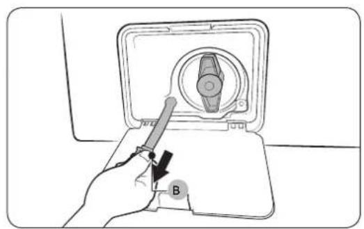 SAMSUNG WF45K6500AW - Desagüe de emergencia - 2