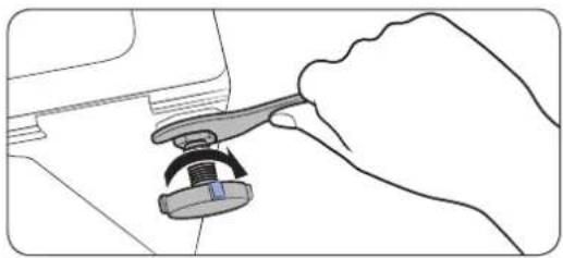 SAMSUNG WF45K6500AW - STEP 3 Adjust the levelling feet - 2